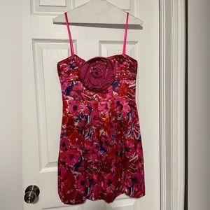 BNWT BCBG Floral Cocktail Dress